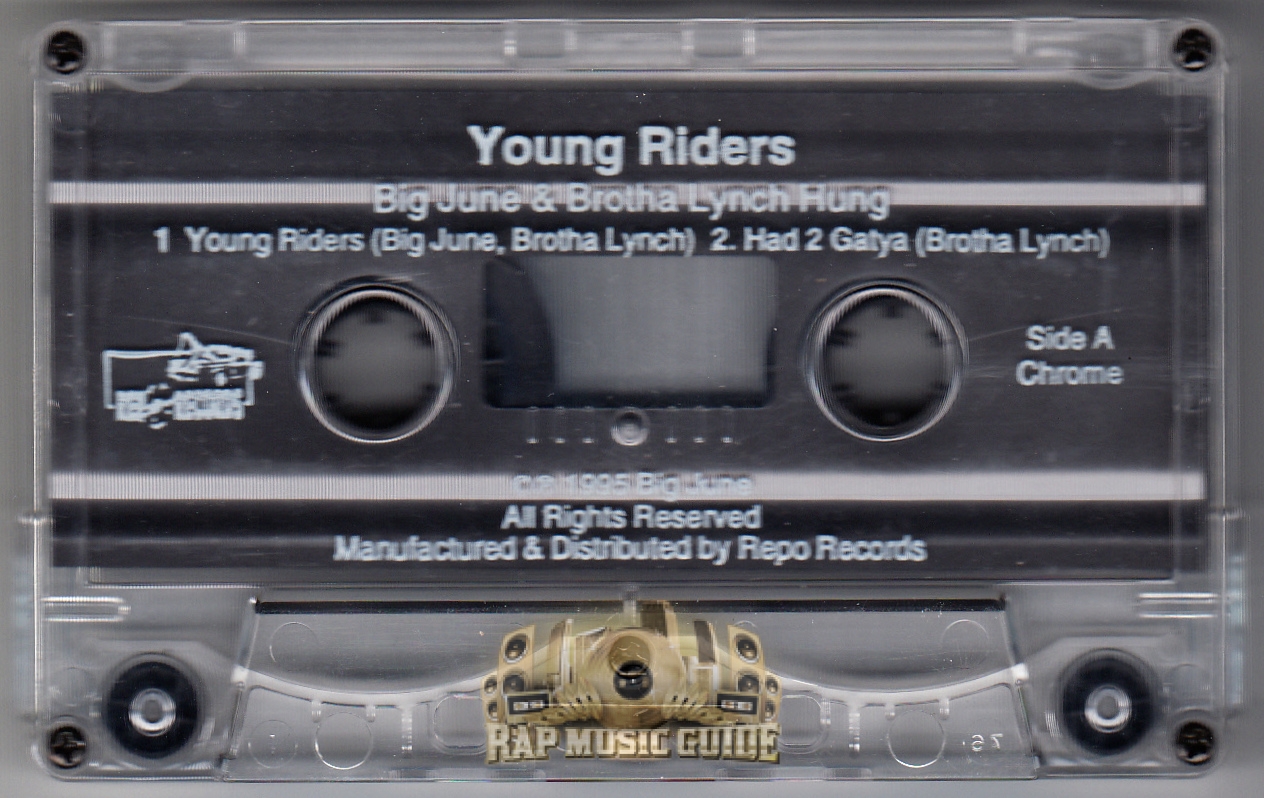 Big June & Brotha Lynch Hung Young Riders Cassette Tape Rap Music